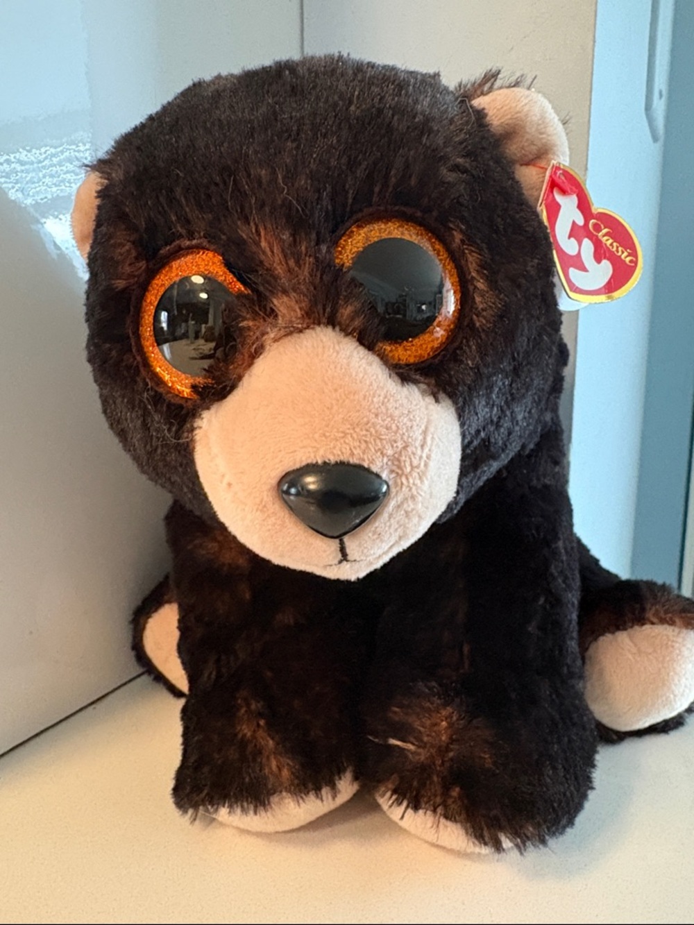 TY Classic Plush Kodi Kodiak Black Bear